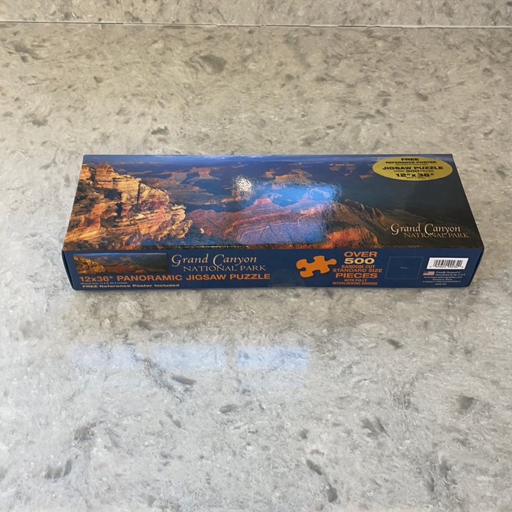 Never been opened Grand Canyon puzzle